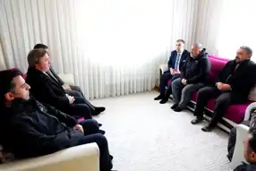 Vali Eldivan, Şehit Ailesini Ziyaret Etti