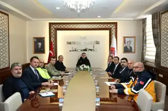 Yoğun Kar Yağışı: İlde Kriz Masası Kuruldu