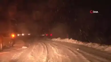 Doğu Anadolu'da Kar Yağışı Başladı
