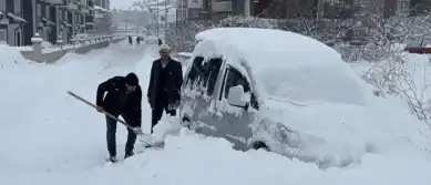 Doğu Anadolu Bölgesinde Yoğun Kar Yağışı