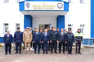Vali İlçede İncelemelerde Bulundu