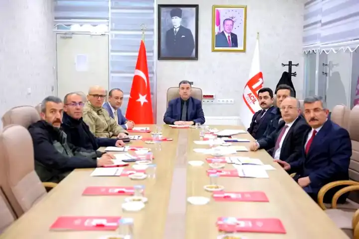 Bayburt'ta 112 Acil Çağrı Toplantısı