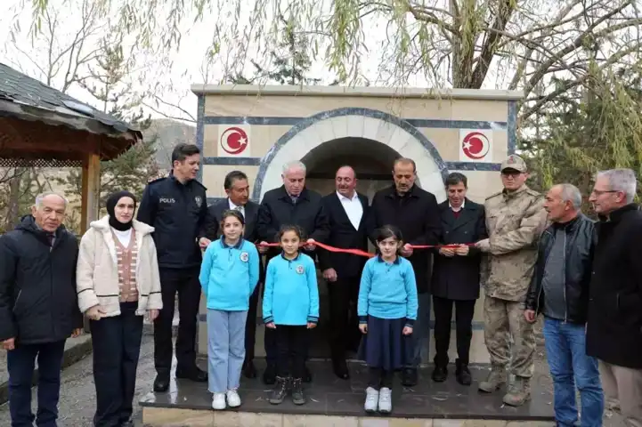Köy Konağı ve Şehit Çeşmesi Açıldı