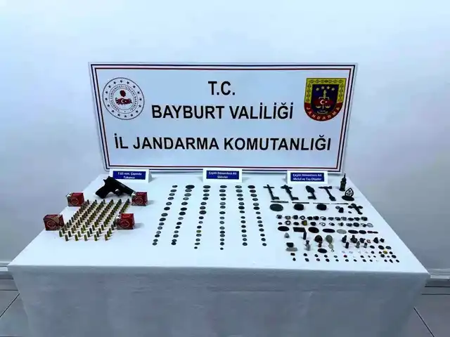 Bayburt'ta Tarihi Eser Operasyonu: 17 Gözaltı