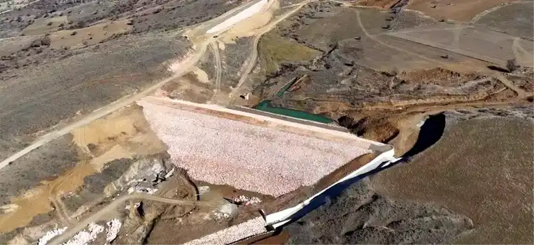 Bayburt'ta Uluçayır Göleti Su Tuttu!